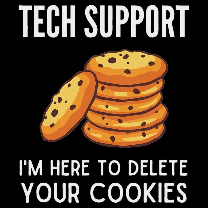 Tech Support IM Here To Delete Your Cookies Tech Support Baby Bodysuit