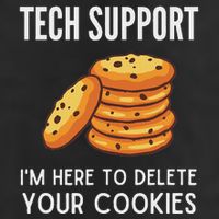 Tech Support IM Here To Delete Your Cookies Tech Support Trucker Hat