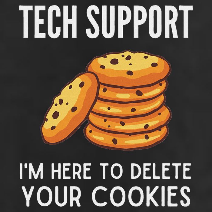Tech Support IM Here To Delete Your Cookies Tech Support Trucker Hat
