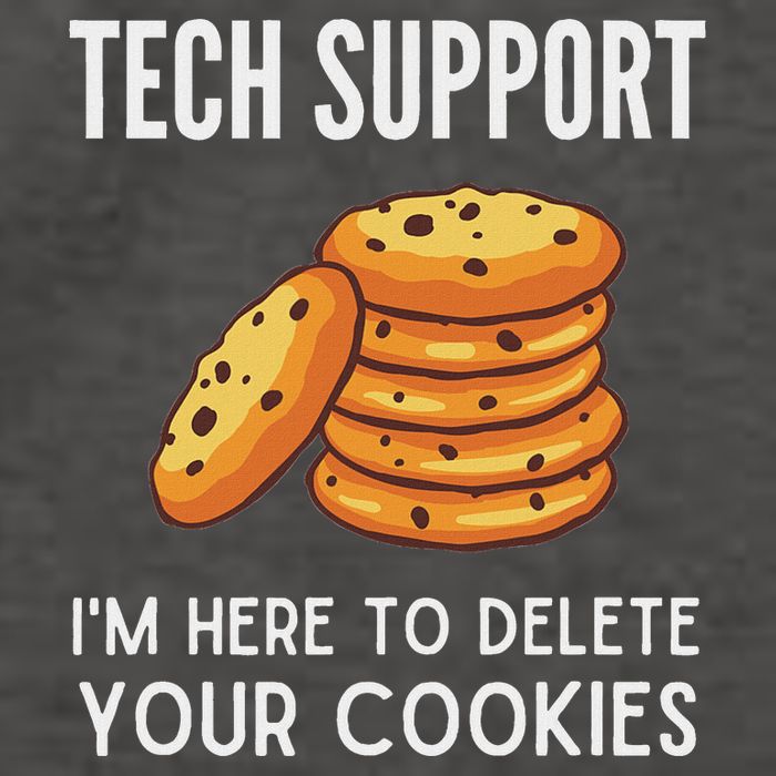 Tech Support IM Here To Delete Your Cookies Tech Support Vector Backpack