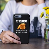 Tech Support IM Here To Delete Your Cookies Tech Support Permanent Decal Sticker
