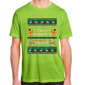 Tech Support IM Here To Delete Your Cookies Christmas Xmas Adult ChromaSoft Performance T-Shirt