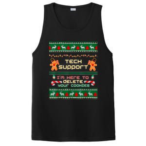 Tech Support IM Here To Delete Your Cookies Christmas Xmas PosiCharge Competitor Tank