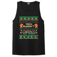 Tech Support IM Here To Delete Your Cookies Christmas Xmas PosiCharge Competitor Tank