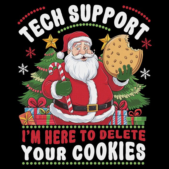 Tech Support IM Here To Delete Your Cookies Tech Christmas Mousepad