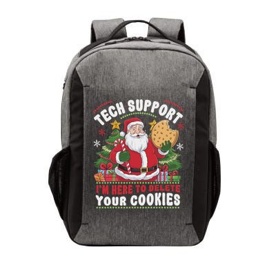 Tech Support IM Here To Delete Your Cookies Tech Christmas Vector Backpack