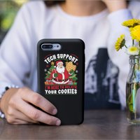 Tech Support IM Here To Delete Your Cookies Tech Christmas Permanent Decal Sticker