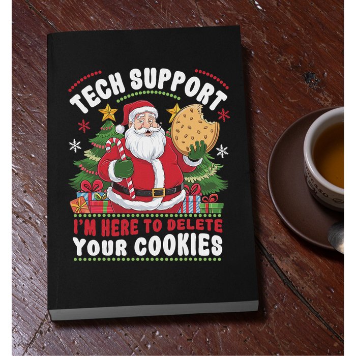 Tech Support IM Here To Delete Your Cookies Tech Christmas Permanent Decal Sticker