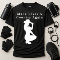 Texas Secession Independence Cooling Performance Crew T-Shirt
