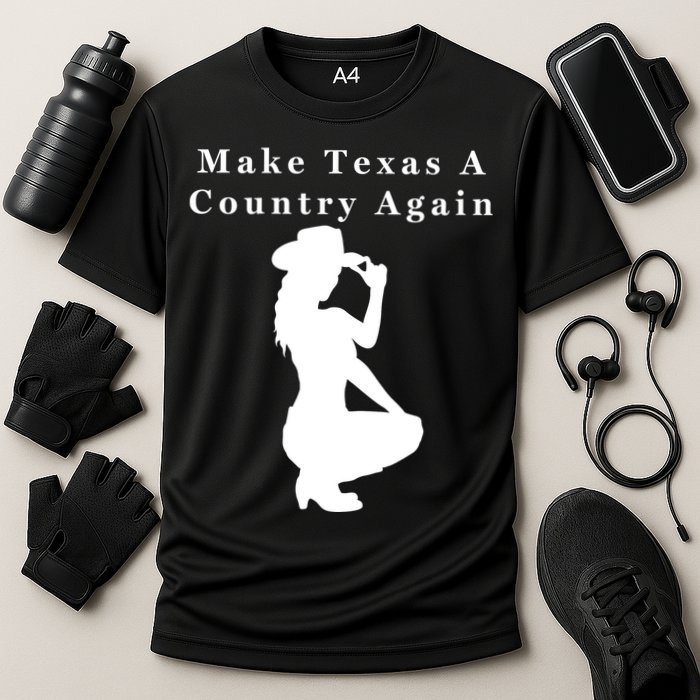 Texas Secession Independence Cooling Performance Crew T-Shirt