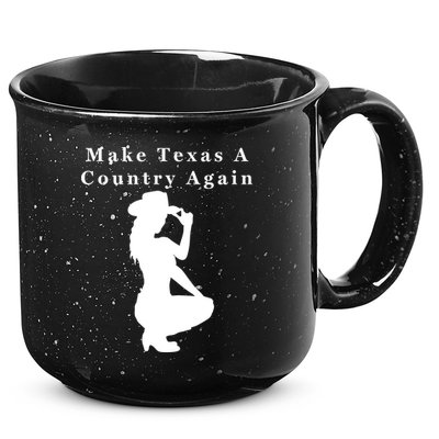 Texas Secession Independence 15oz Campfire Ceramic Mug