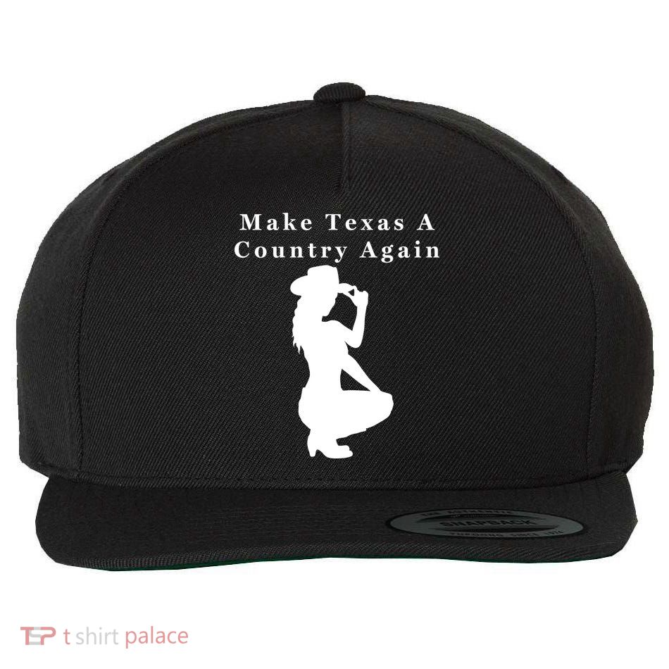 Texas Secession Independence Wool Snapback Cap