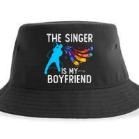 The Singer Is My Boyfriend Design For Singing Lovers Sustainable Bucket Hat