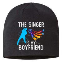 The Singer Is My Boyfriend Design For Singing Lovers Sustainable Beanie