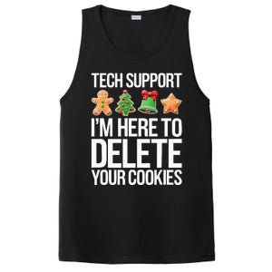 Tech Support IM Here To Delete Your Cookies Christmas PosiCharge Competitor Tank