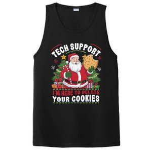 Tech Support IM Here To Delete Your Cookies Tech Christmas PosiCharge Competitor Tank