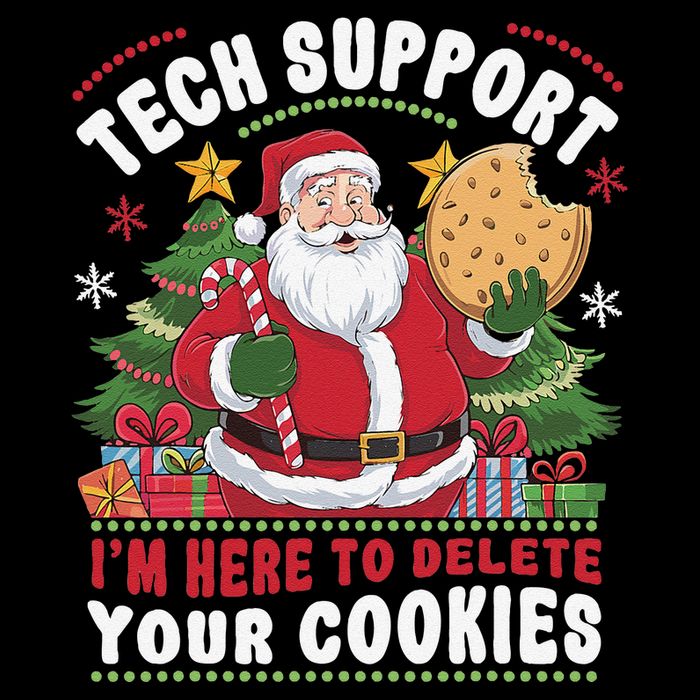 Tech Support IM Here To Delete Your Cookies Tech Christmas Wool Snapback Cap
