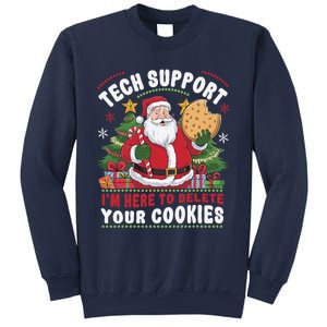 Tech Support IM Here To Delete Your Cookies Tech Christmas Sweatshirt