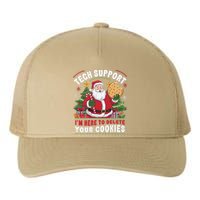 Tech Support IM Here To Delete Your Cookies Tech Christmas Yupoong Adult 5-Panel Trucker Hat