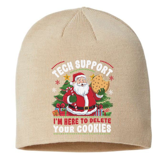 Tech Support IM Here To Delete Your Cookies Tech Christmas Sustainable Beanie