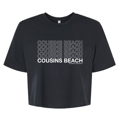 The Summer I Turned Pretty Cousins Beach Repeat Bella+Canvas Jersey Crop Tee