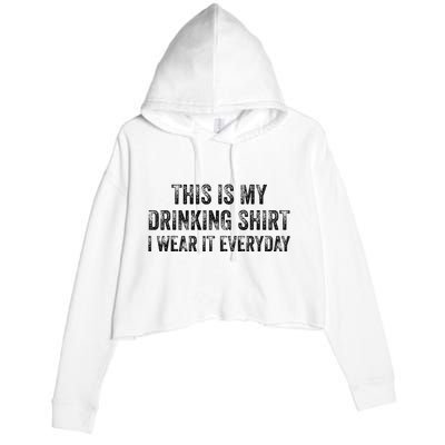 The Sarcasm Is Strong With This One Crop Fleece Hoodie