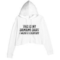 The Sarcasm Is Strong With This One Crop Fleece Hoodie