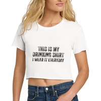 The Sarcasm Is Strong With This One Crop Top