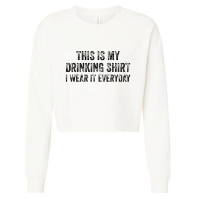 The Sarcasm Is Strong With This One Cropped Pullover Crew