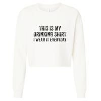 The Sarcasm Is Strong With This One Cropped Pullover Crew