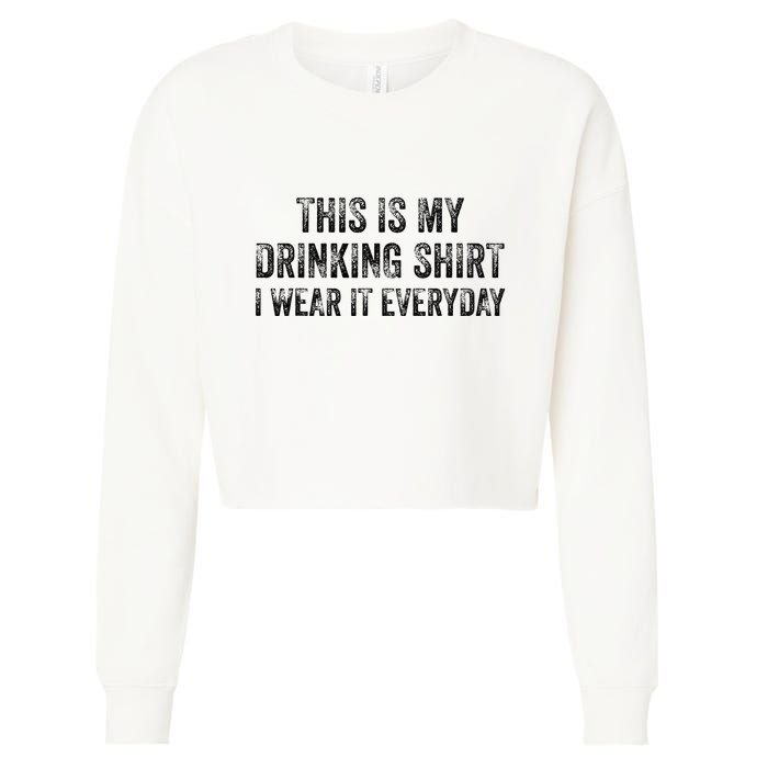 The Sarcasm Is Strong With This One Cropped Pullover Crew