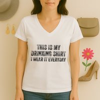 The Sarcasm Is Strong With This One Women's V-Neck T-Shirt