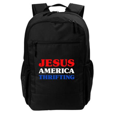 Thrift Shopping I Love Thrifting Jesus And Thrifting Backpack