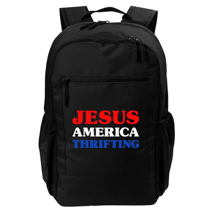 Thrift Shopping I Love Thrifting Jesus And Thrifting Backpack