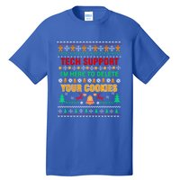 Tech Support IM Here To Delete Your Cookies Christmas Ugly Great Gift Tall T-Shirt