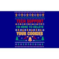 Tech Support IM Here To Delete Your Cookies Christmas Ugly Great Gift Bumper Sticker