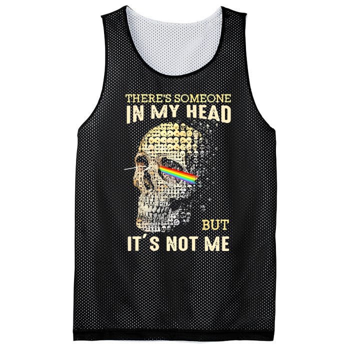 Theres Someone In My Head But Its Not Me Mesh Reversible Basketball Jersey Tank