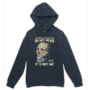 Theres Someone In My Head But Its Not Me Urban Pullover Hoodie