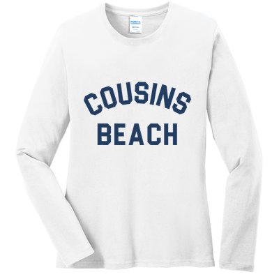 The Summer I Turned Pretty Cousins Beach Heather Gray Ladies Long Sleeve Shirt