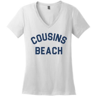 The Summer I Turned Pretty Cousins Beach Heather Gray Women's V-Neck T-Shirt