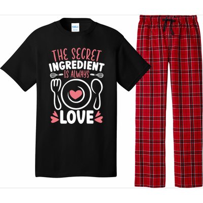 The Secret Ingredient Is Always Love Chef Cooking Culinary Gift Pajama Set