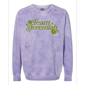 The Summer I Turned Pretty Team Jeremiah Floral Colorblast Crewneck Sweatshirt