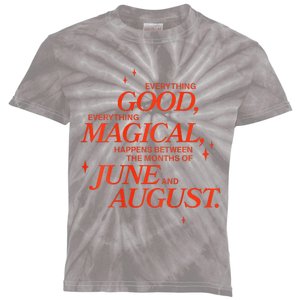 The Summer I Turned Pretty Magical Pink Kids Tie-Dye T-Shirt