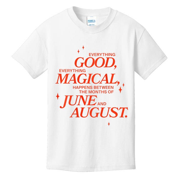 The Summer I Turned Pretty Magical Pink Kids T-Shirt