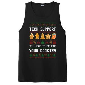 Tech Support IM Here To Delete Your Cookies Xmas PosiCharge Competitor Tank