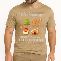 Tech Support IM Here To Delete Your Cookies Christmas Cooling Performance Crew T-Shirt