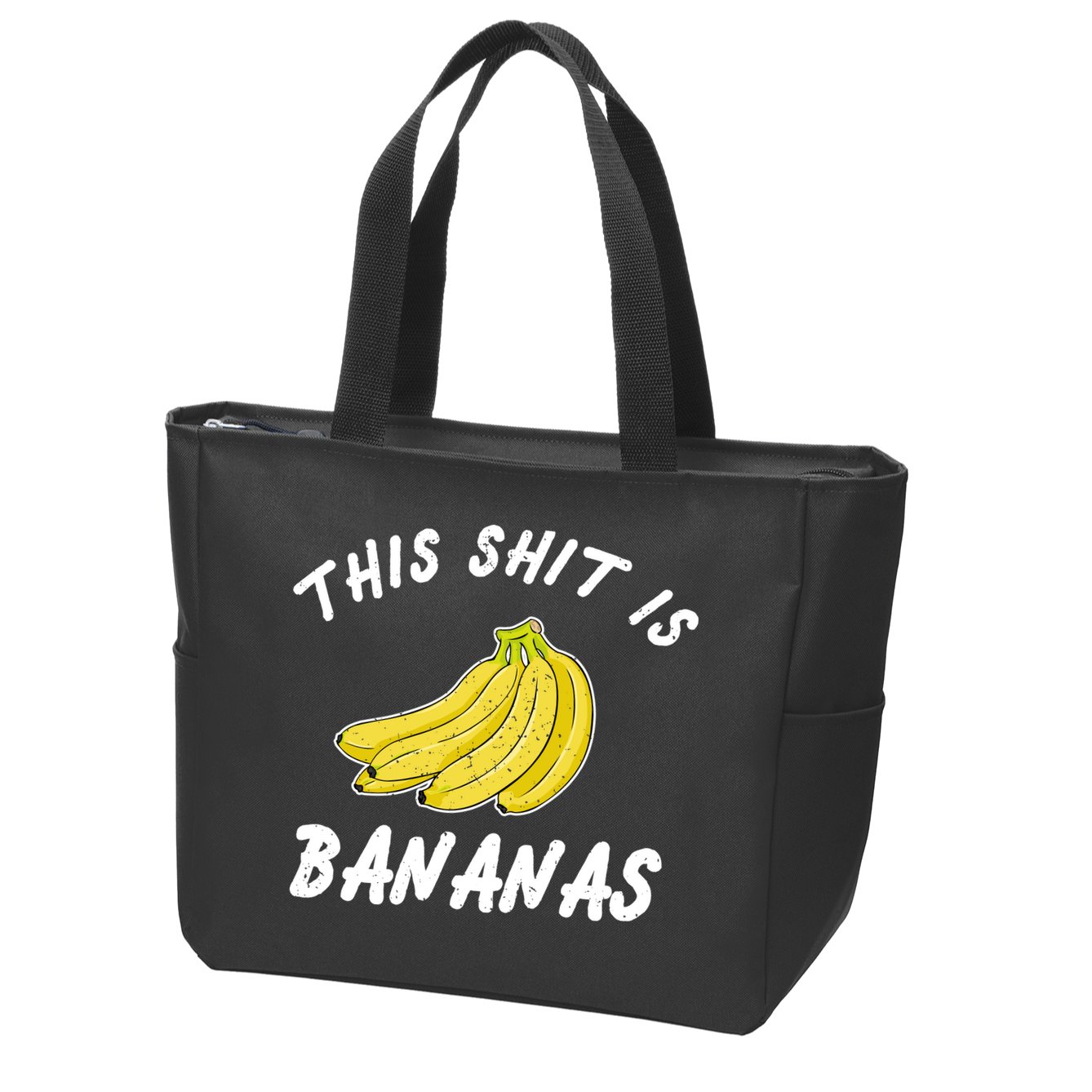 This Shit Is Bananas Zip Tote Bag