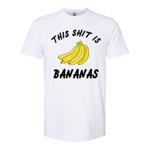 This Shit Is Bananas Softstyle® CVC T-Shirt