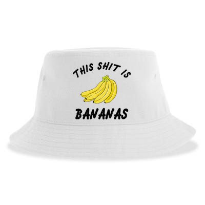 This Shit Is Bananas Sustainable Bucket Hat