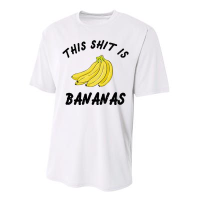 This Shit Is Bananas Performance Sprint T-Shirt